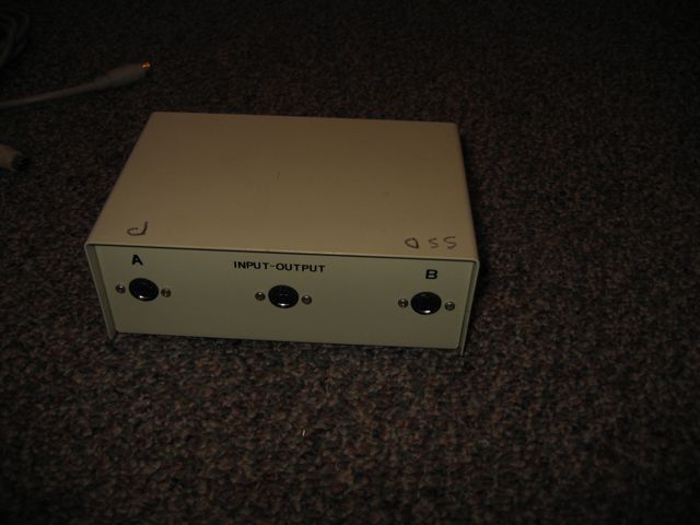 Serial Port A-B Switch Rear